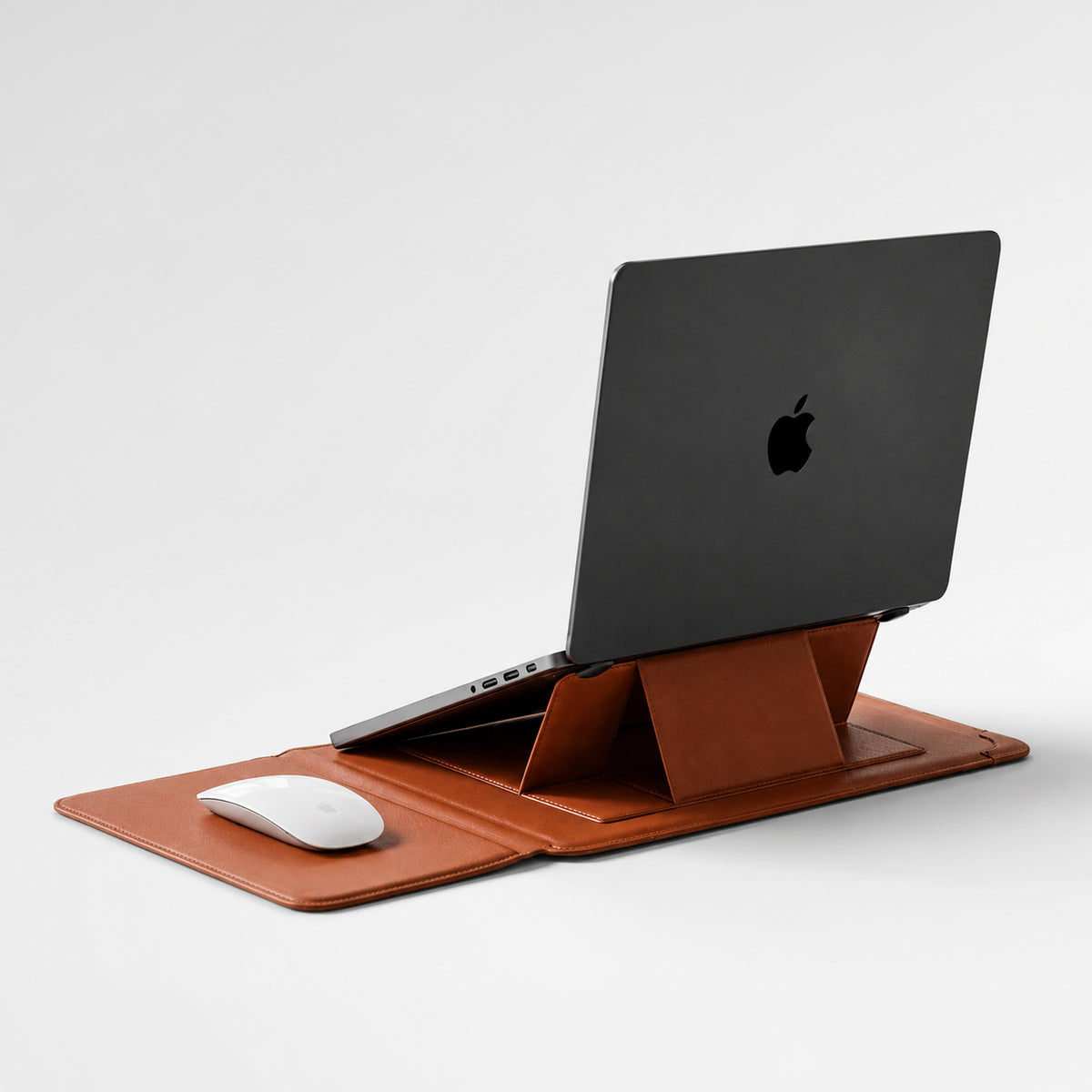 Housse ergonomique 3-en-1 pour ordinateur portable camel Nomad Republic