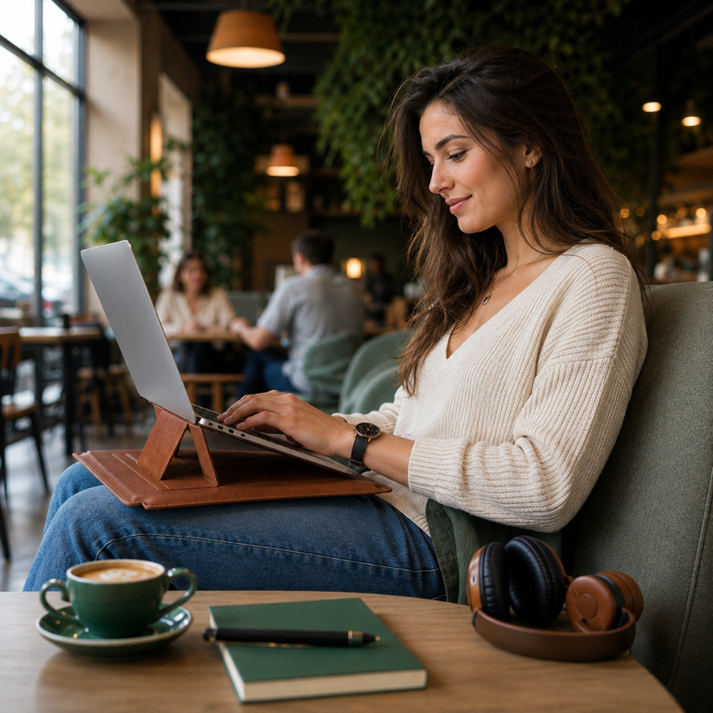 Tu bosses d'un café à l'autre