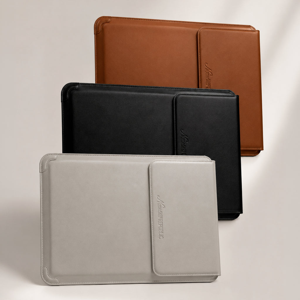 Housse & Setup Ergonomique 3-en-1 pour MacBook et PC